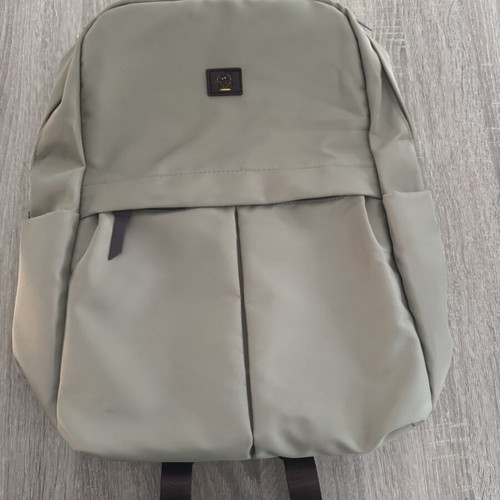 Unisex backpack like new, beige, 42x33x12 cm