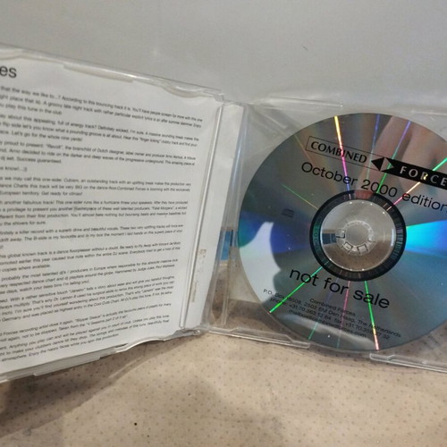 Combined Forces 2000 CD like new, electronic