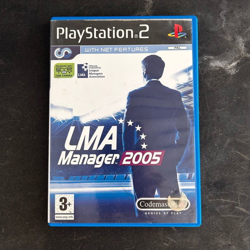 LMA Manager PS2 game used without manual