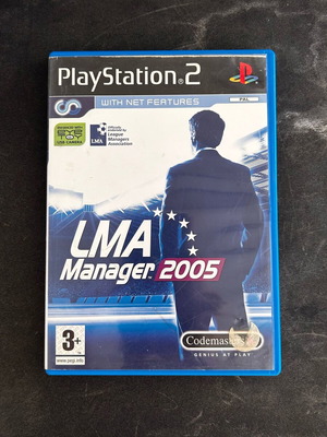 LMA Manager PS2 game used without manual