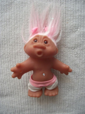 Efxoulis girl doll used with diamond 1980s