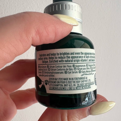 The Body Shop Eye Glow Serum vitamin C new