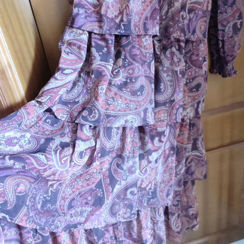 Shein long dress new, size Large, earthy tones