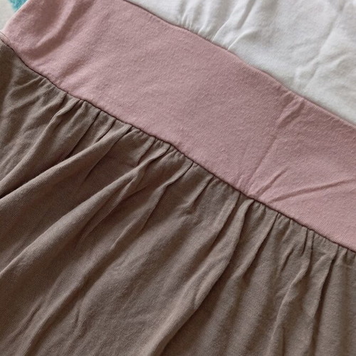 Summer dress like new, sizes 34-36, white and brown