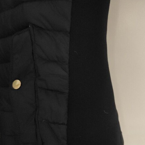 Zara puffy quilted jacket with down used, size L, dark blue