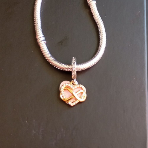 Family Forever Charm Pandora original, silver