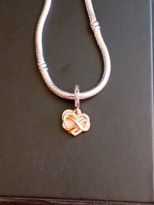 Family Forever Charm Pandora original, silver
