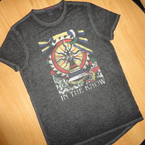 Scotch & Soda men's T-shirt size M like new, black
