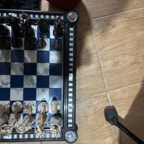Harry Potter chess set authentic from magazines