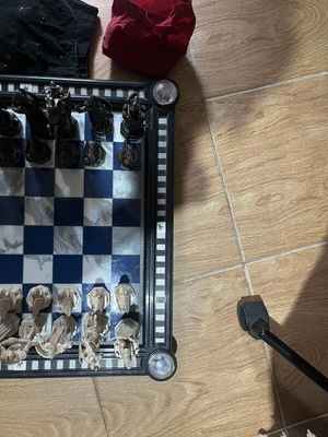 Harry Potter chess set authentic from magazines