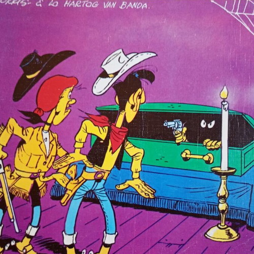 Lucky Luke comics used, pack of 7