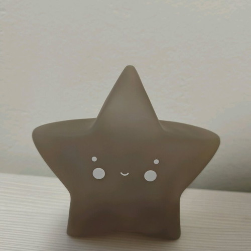 Luna Kids Decorative Star Lamp grey like new