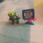 Kinder Rodot figures used, set
