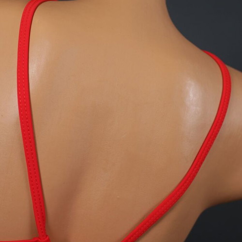 Bikini two-piece new red ultra sexy swimwear