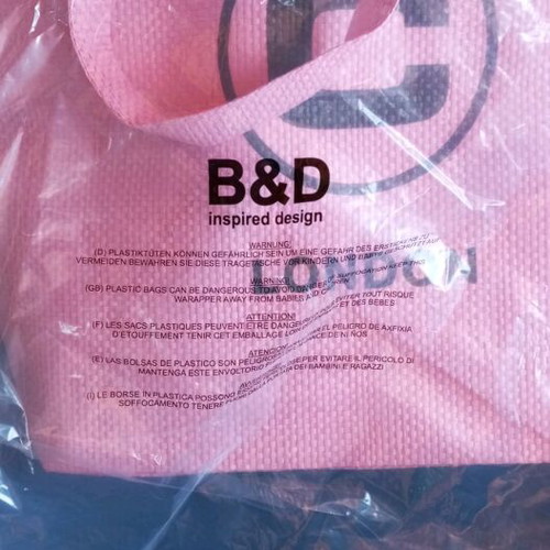Beach Shoulder Bag New Pink Vintage Style