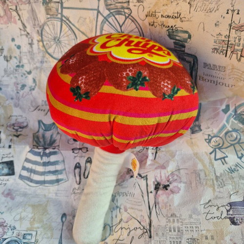 Chupa Chups Plush Lollipop like new, 25 cm