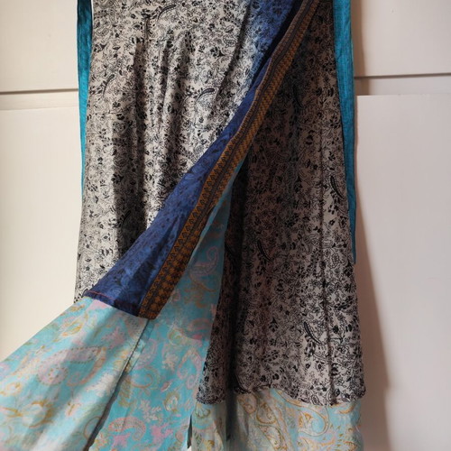Indian Magic Boho Wrap Skirt one size, like new, multicolor