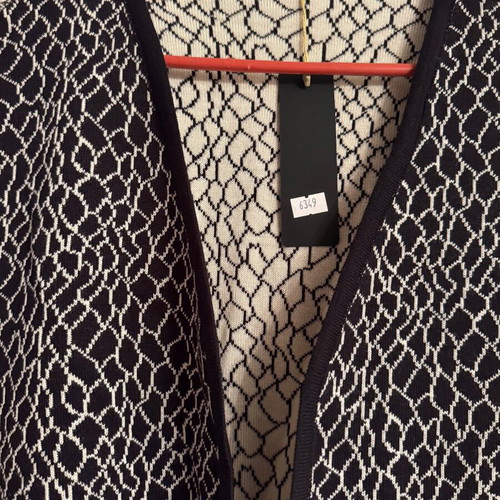 Vest black beige new