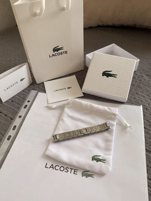 Lacoste bracelet new, stainless steel, elegant design