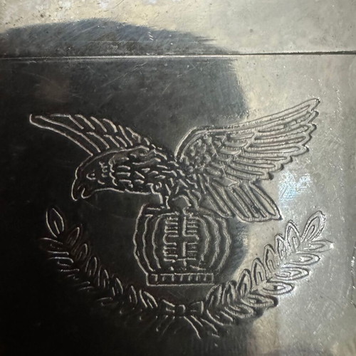 Piezoelectric Metal Lighter used with eagle engraving