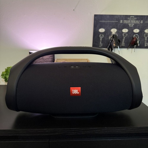 JBL Boombox portable Bluetooth speaker with carrying case