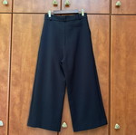 Cropped pants Please used, dark blue, size S