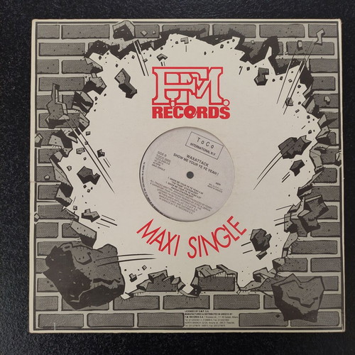 Waxattack Show Me Your Ye Ye Yeah 12'' vinyl maxi single used