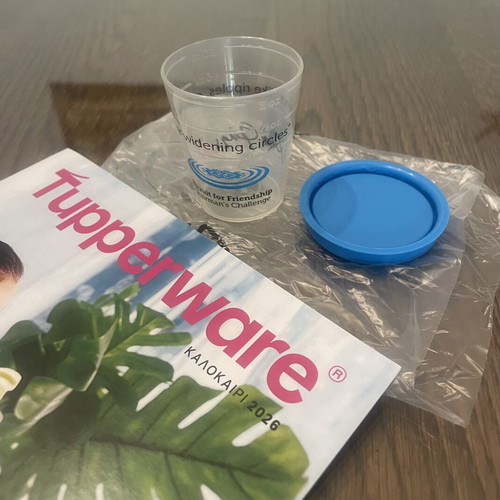 Tupperware Miniature Bowl Measuring Cup new