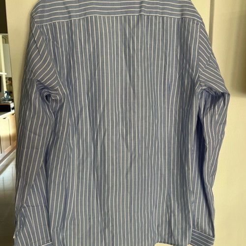 Light blue striped shirt new