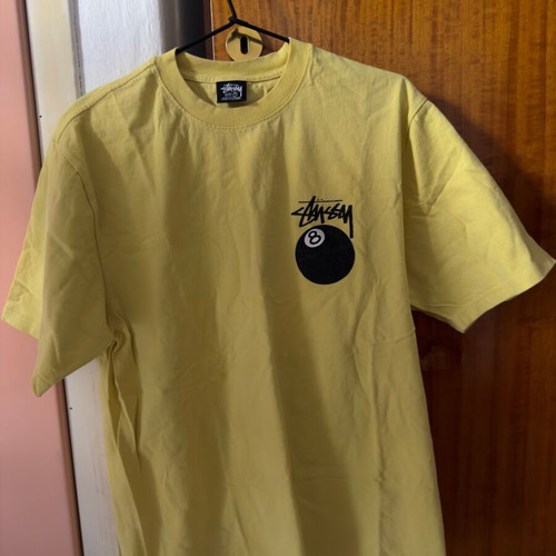 Stussy T-shirt Medium yellow like new SS24