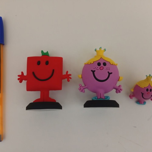 Mr. Strong 2024 & Mrs. Princess 2020 figures set used