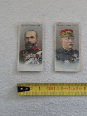 Two collectible cards