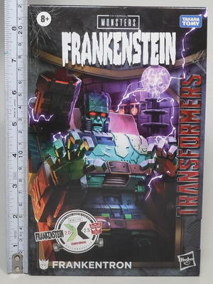 HASBRO 2023 COLLABORATIVE UNIVERSAL MONSTERS x TRANSFORMERS FRANKENTRON MISB