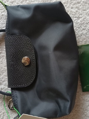 Longchamp Le Pliage pouch mini bag, graphite