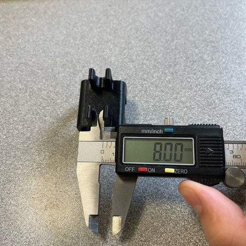 Chainsaw Screwdriver Holder 3D Printed with Hard Plastic and Plexiglass