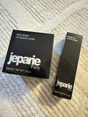 Jeparie skin cream and serum with black caviar new