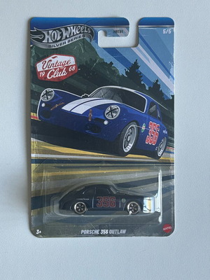 Hot Wheels Silver Series Porsche 356 Outlaw καινούργιο, σφραγισμένο