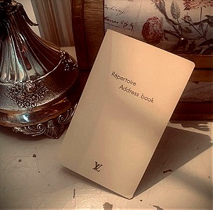 Louis Vuitton répertoire address book βιβλίο διευθύνσεων lv συλλεκτικό