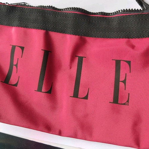 Elle toiletry bag unused, red