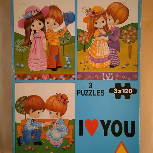 Piatnik vintage puzzle 3×120 used