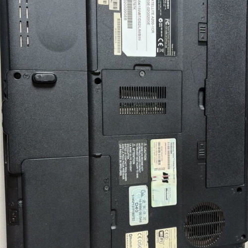 Toshiba Satellite A300 laptop used with Lubuntu, 1GB RAM, 320GB HDD