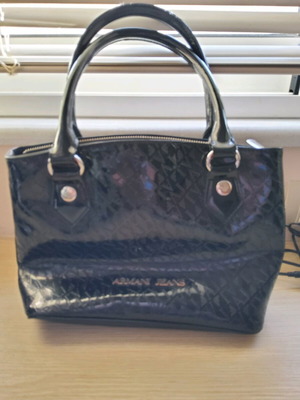 Armani Jeans handbag like new, black authentic
