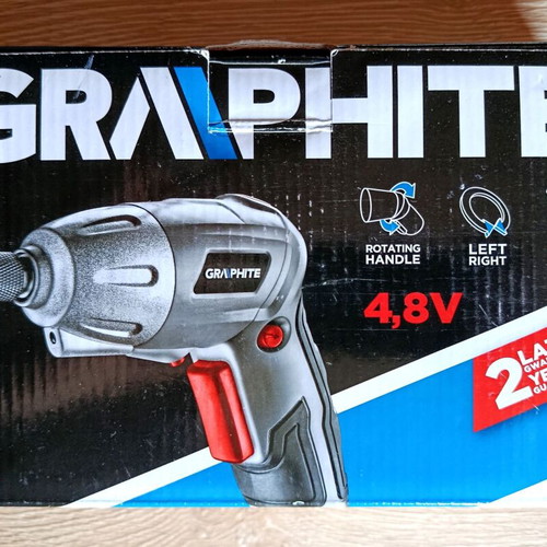 Graphite 4.8V Rechargeable Electric Screwdriver like new