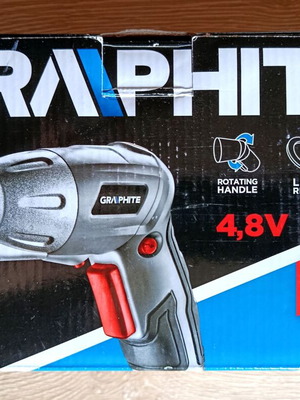 Graphite 4.8V Rechargeable Electric Screwdriver like new
