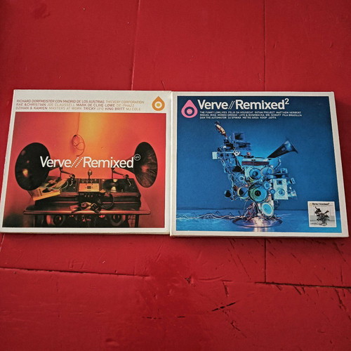 Verve Remixed 2CD pack like new, electronic music