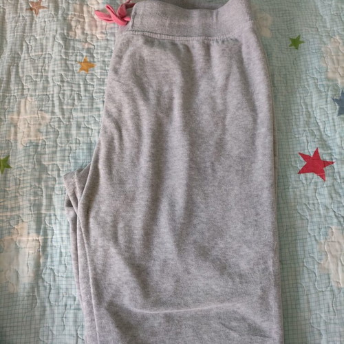 Esmara velour tracksuit set with pink coral details, large