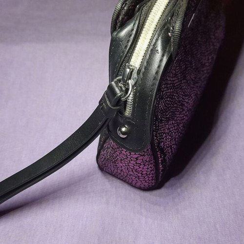 Victoria Secret clutch bag used, purple