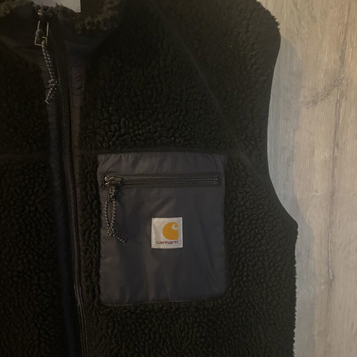 Carhartt Wip sleeveless jacket like new, black, size L