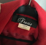 Thesis coat used red, missing some buttons