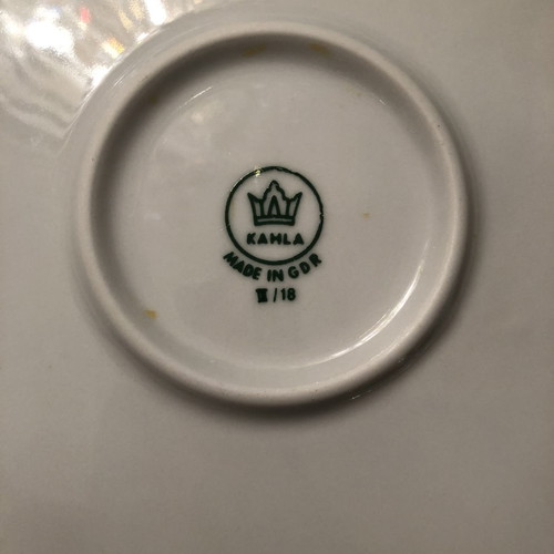 KAHLA serving platter used, porcelain 30cm, Germany